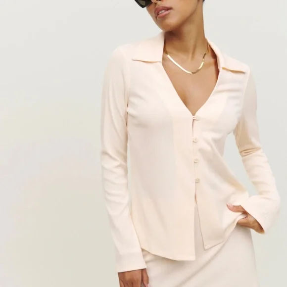 Reformation - Milla Knit Two Piece set - L - Picture 10 of 10